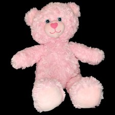 Build A Bear Pink Cuddles Teddy Bear Plush Stuffed Animal