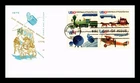 DR JIM STAMPS US COVER POSTAL SERVICE BICENTENNIAL FDC SETENANT HF CACHET