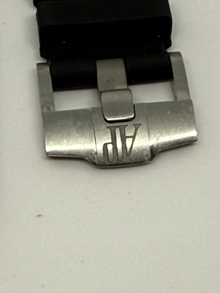 Audemars Piguet черный резиновый ремень + хвостовик пряжка Royal Oak Offshore Diver OEM - Изображение 3 из 3