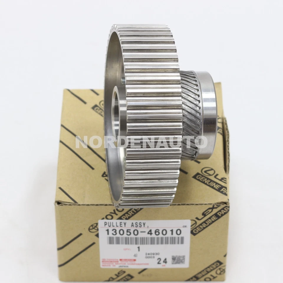 Polea de distribución del árbol de levas OEM Toyota Supra Lexus GS300 IS300 SC300 LH 13050-46010 Foto 3 de 4