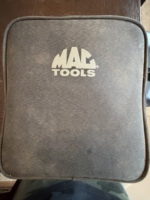 Mac Tools EM710 Automotive Multimeter Tested Working w/ Case Leads