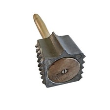 VTG Meat Tenderizer 4 Sided Wood Aluminum Mad...