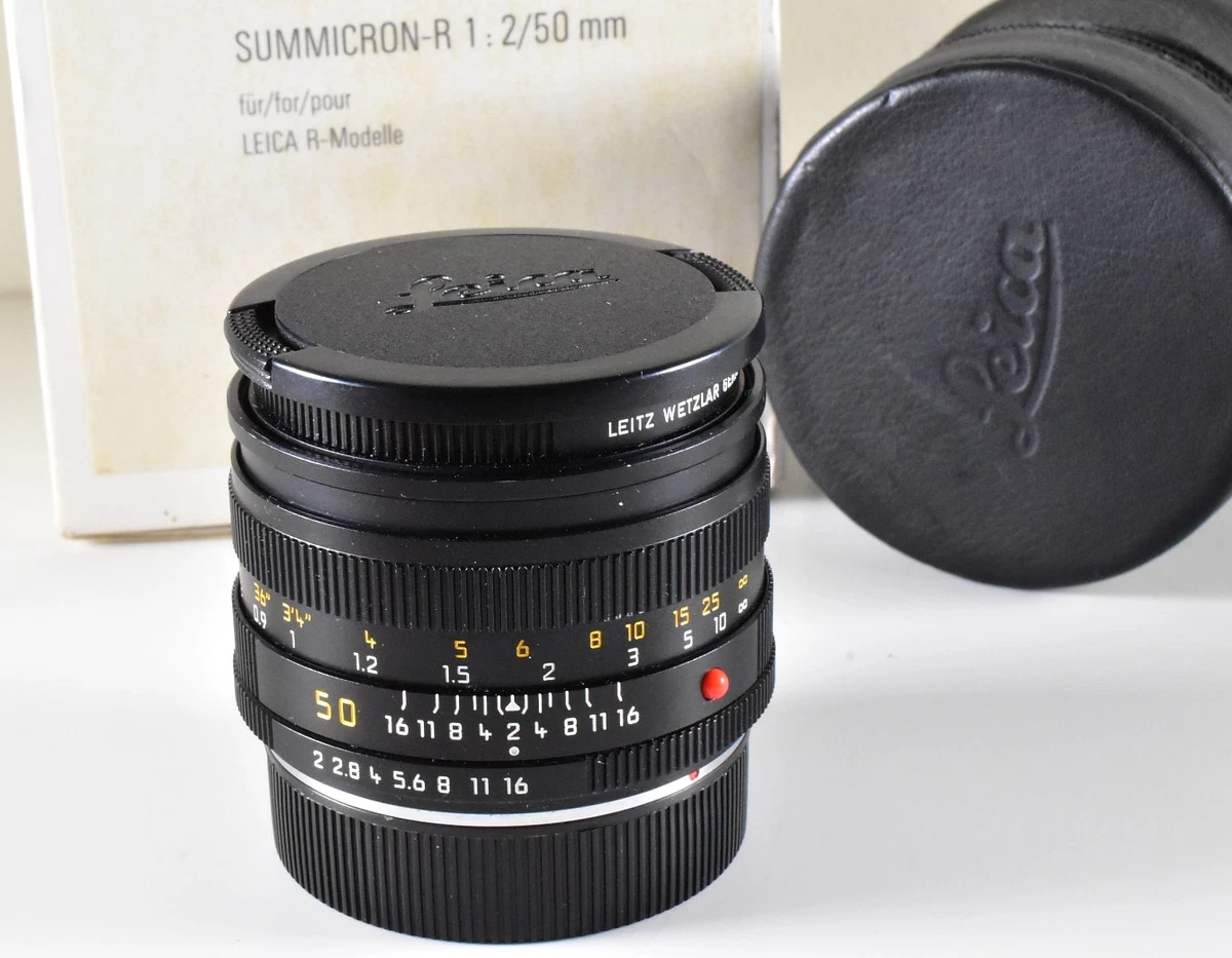 Leica SUMMICRON-R 50mm Focal Camera Lenses for sale | eBay UK