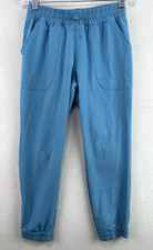 Patagonia Jogger Medium 10 Foxglenn Blue Youth Pockets Pull-On Pants 66691