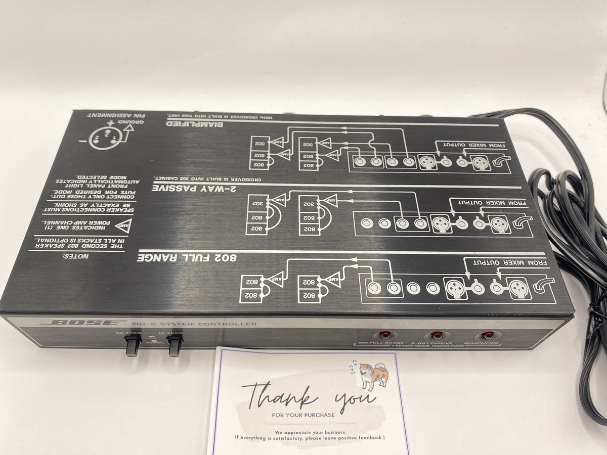 Bose 802-C System Controller for Professional Speakers 1day