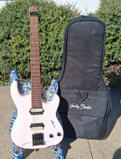 Harley Benton - Dullahan Headless Shell Pink Seymour Duncan Pearly Gates