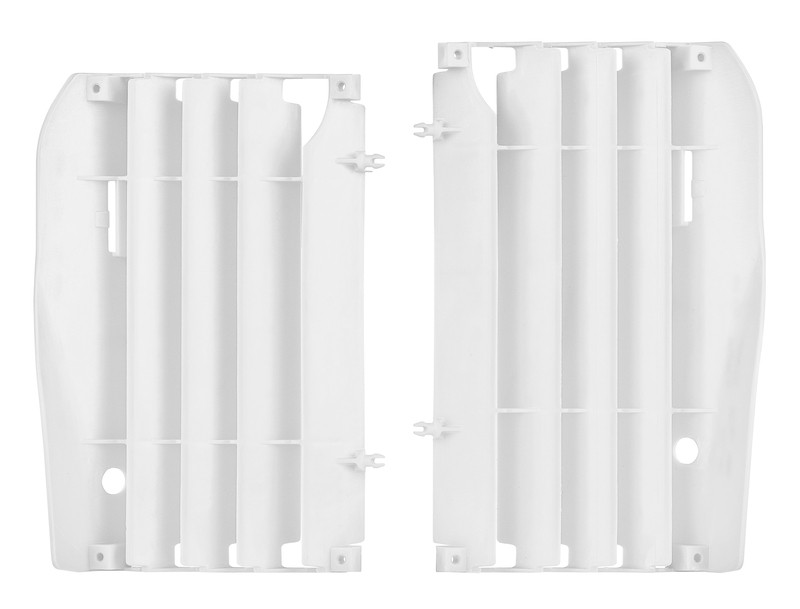 Grille radiateur Polisport blanche anti choc pour Honda CRF250R