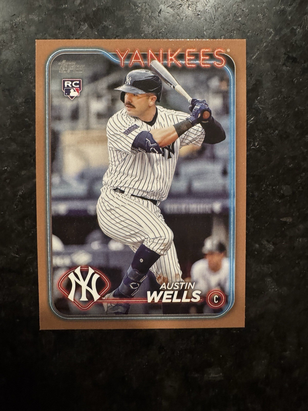 2024 Topps Series 2 - Austin Wells #624 Gold /2024 (RC)