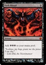 Dark Ritual -Foil Near Mint MTG From the Vault: Twenty