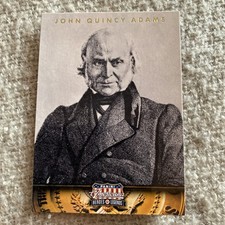 2012 Panini Americana Heroes & Legends John Quincy Adams