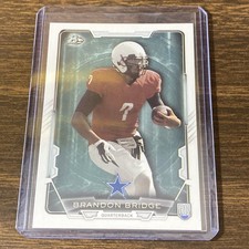 2015 Bowman - Rookies Brandon Bridge #96 (RC) Dallas Cowboys