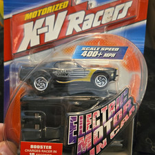 Hot Wheels Motorized X-V Racers Electro Mix Silver Storm Set, MPN 88190