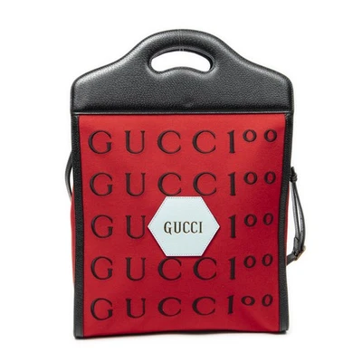 Gucci Large 100 Aria Embroidered Tote   Schultertasche - Bild 1 von 4
