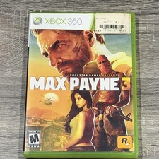 Max Payne 3 Xbox 360 Complete In Box With Manual Included Tested