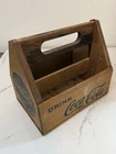 Vintage Coca Cola Wooden Pause… Go Refreshed 6-Pack Bottle Carrier Rustic