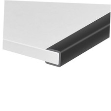Rubber Edge Trim, Self-Adhesive U Channel Edge Protector for Plywood, Cabinet,