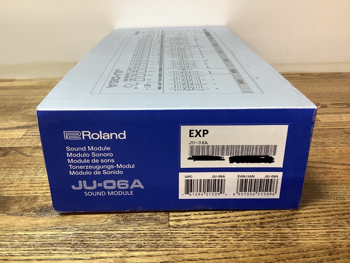 Roland Sound Module Digital Synthesizer - Black(JU-06A) for sale