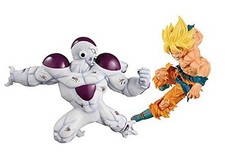 Figuras de acción Banpresto Dragon Ball Z Match Makers Freezer y Super Saiyan Goku