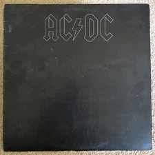 AC / DC - BACK IN BLACK, LP record, MASTERDISK RL Ludwig 1980, SD-16018 -- VG