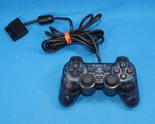 OEM PLAYSTATION 2 PS2 DUALSHOCK 2 CONTROLLER SCPH-10010 CLEAR SMOKE BLACK