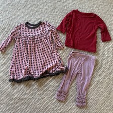 Kickee Pants Bamboo Misc 0-3 Month Clothes. Lot Of 3. Great Deal 
