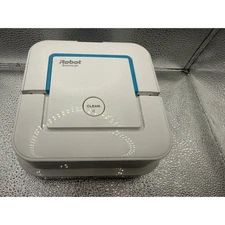 iRobot Braava Jet 240 Robot Mop Sweeper Cordless Wet Dry Cleaning No Charger