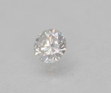 0.13 Carat H Color SI2 Round Brilliant Natural EARTH MINED Loose Diamond 3.25mm