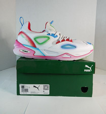 PUMA TRC Blaze 'Neon' Multicolor Sneakers Casual Shoes Mens 10.5 US