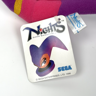 NiGHTS into Dreams Plush Doll Sega 1996 1997 Sega Saturn Japan