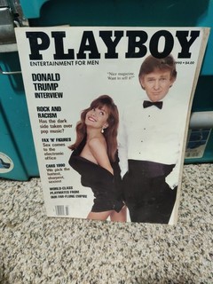 Playboy Entertainment For Men Donald Trump Interview March 1990• $4.00