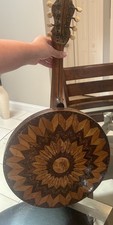 Vintage 1920s Marcelli 8 String Banjolin banjo- Mandolin Wodden Back