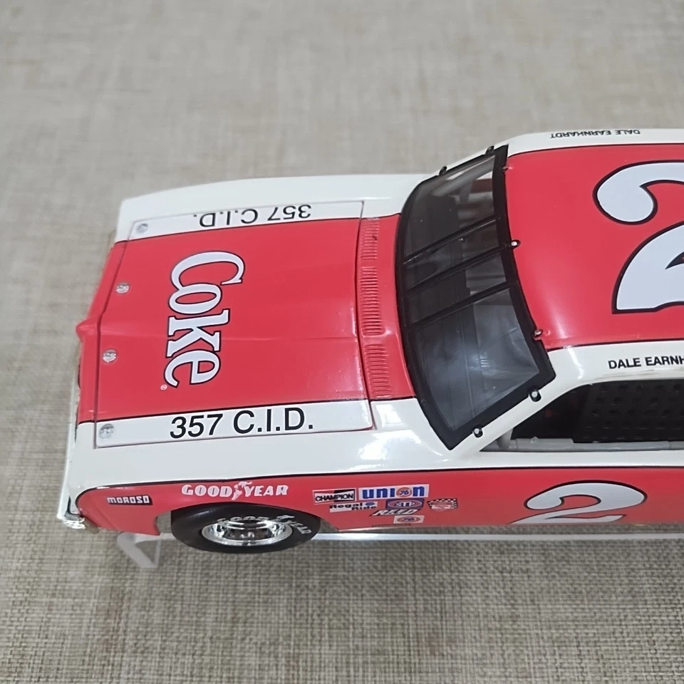 1:24 Action Diecast Dale Earnhardt #2 Coke Pontiac Ventura w/COA 1980 Limited Ed - Image 4 of 4