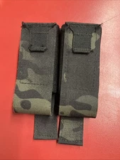 Haley Strategic Double Pistol Mag Pouch - Multicam Black