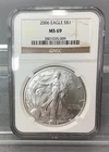 2006 American Silver Eagle - NGC - MS 69