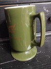Vtg ADTECH IND. USA MADE  Dogwood Fabrics Cover The South Ceramic Cup - Green — photo 5