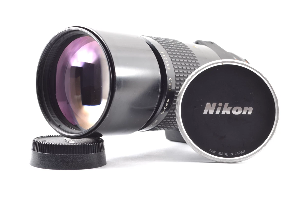 Nikon AI-S 300mm Focal f/4.5 Camera Lenses for sale - eBay