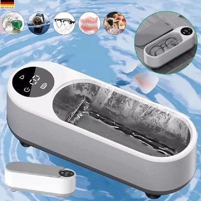 450ml Ultraschall Reinigungsgerät Ultraschallreiniger Uhren Brille Schmuck Neu