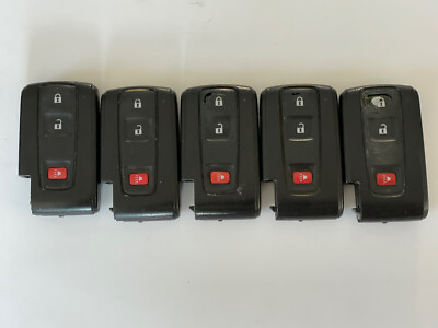 LOT OF 5 TOYOTA PRIUS 2004-2009 SMART KEYLESS  REMOTES  M0ZB31EG FACTORY OEM  