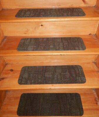 15 Step 8'' x 24'' Indoor Stair Treads Staircase Carpet