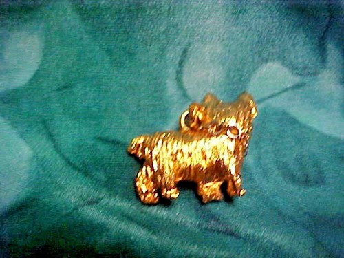 Joan Rivers Yorkshire Terrier Dog "MAX", PENDANT, VINTAGE, NEW NEVER WORN - Picture 4 of 4