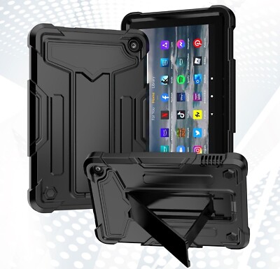 For Amazon Fire HD 10 10.1'' 2023/2021, 13th/11th Gen Case Kids Stand Shockproof