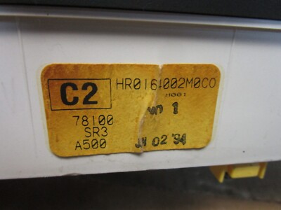 94 1994 Honda Civic Speedometer Instrument Cluster | 217K Miles