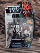 Star Wars The Clone Wars Action Figure 3.75  Clone Commander Cody Figure CW7 MOC