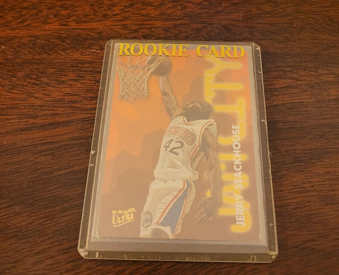 1995-96 Fleer Ultra Jam City Hot Pack Jerry Stackhouse Basketball Card #12 NM/MT