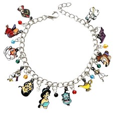 Disney Aladdin Colored Charm Bracelet