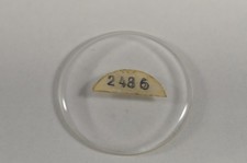 Omega Watch Crystal Glass Acrylic Vintage 33.20mm Signed 2486