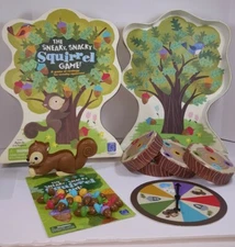 Complete ~ The Sneaky Snacky Squirrel Board Game ~ Educational Insights