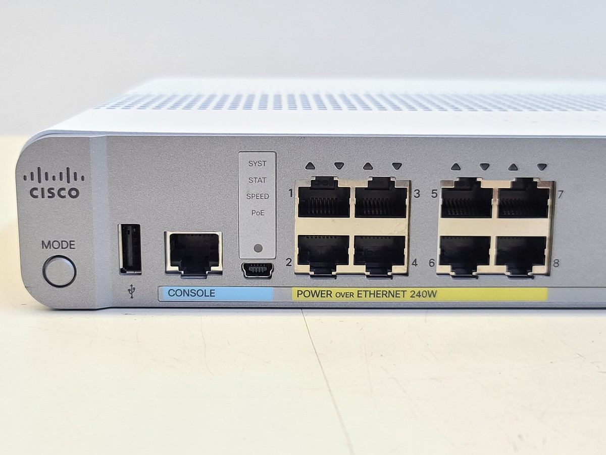 ルーター・ネットワーク機器 Cisco WS-C3560CX-8PC-S WS-C3560CX-8PC-S Price, Cisco Catalyst 8 Port PoE Switch