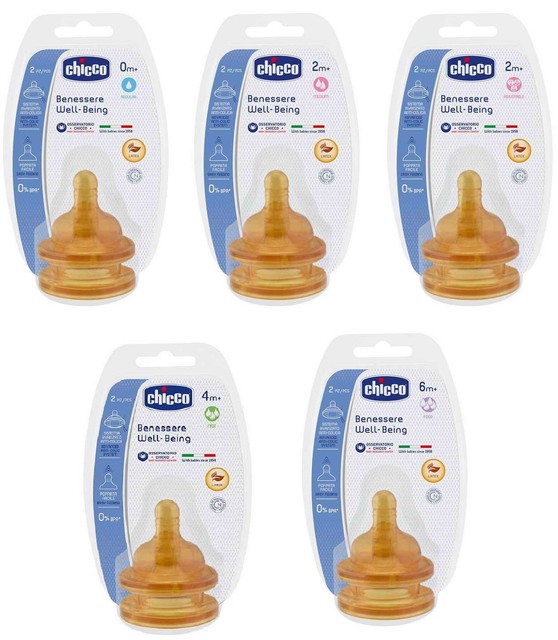 chicco latex teats