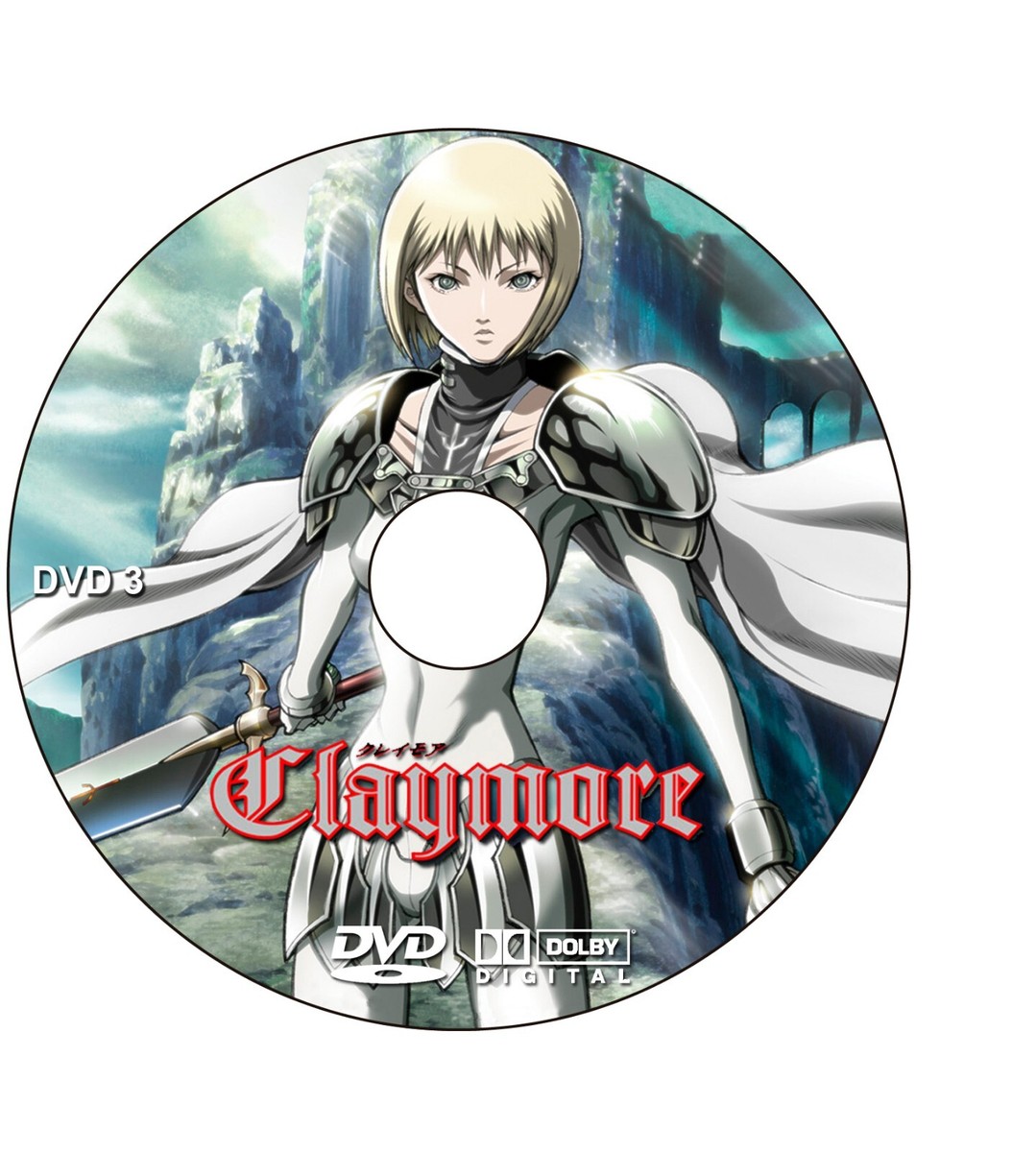 ANIME, CLAYMORE, 1-26 EPISODES, 4 DVD, ENGLISH-AUDIO, 1 BOX, 2007
